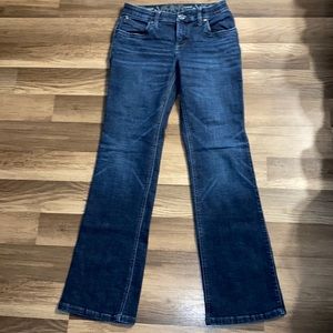 Womens size 1/2x32 q-baby wrangler jeans